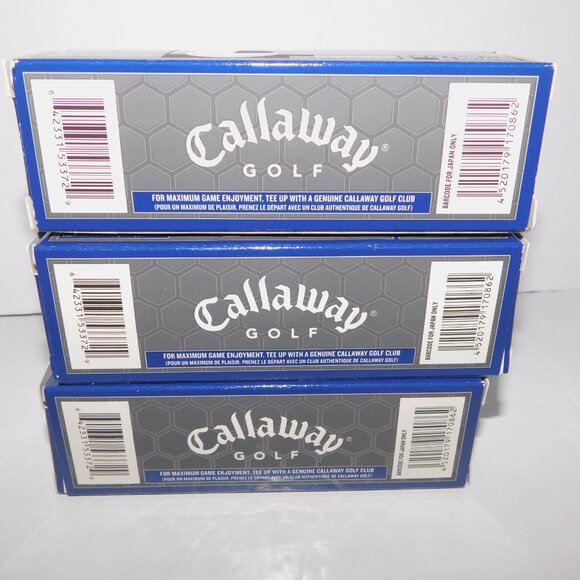 Callaway Big Bertha Blue Golf Balls NEW 3 Sleeves with 3 Balls each 9 Total - Picture 3 of 6